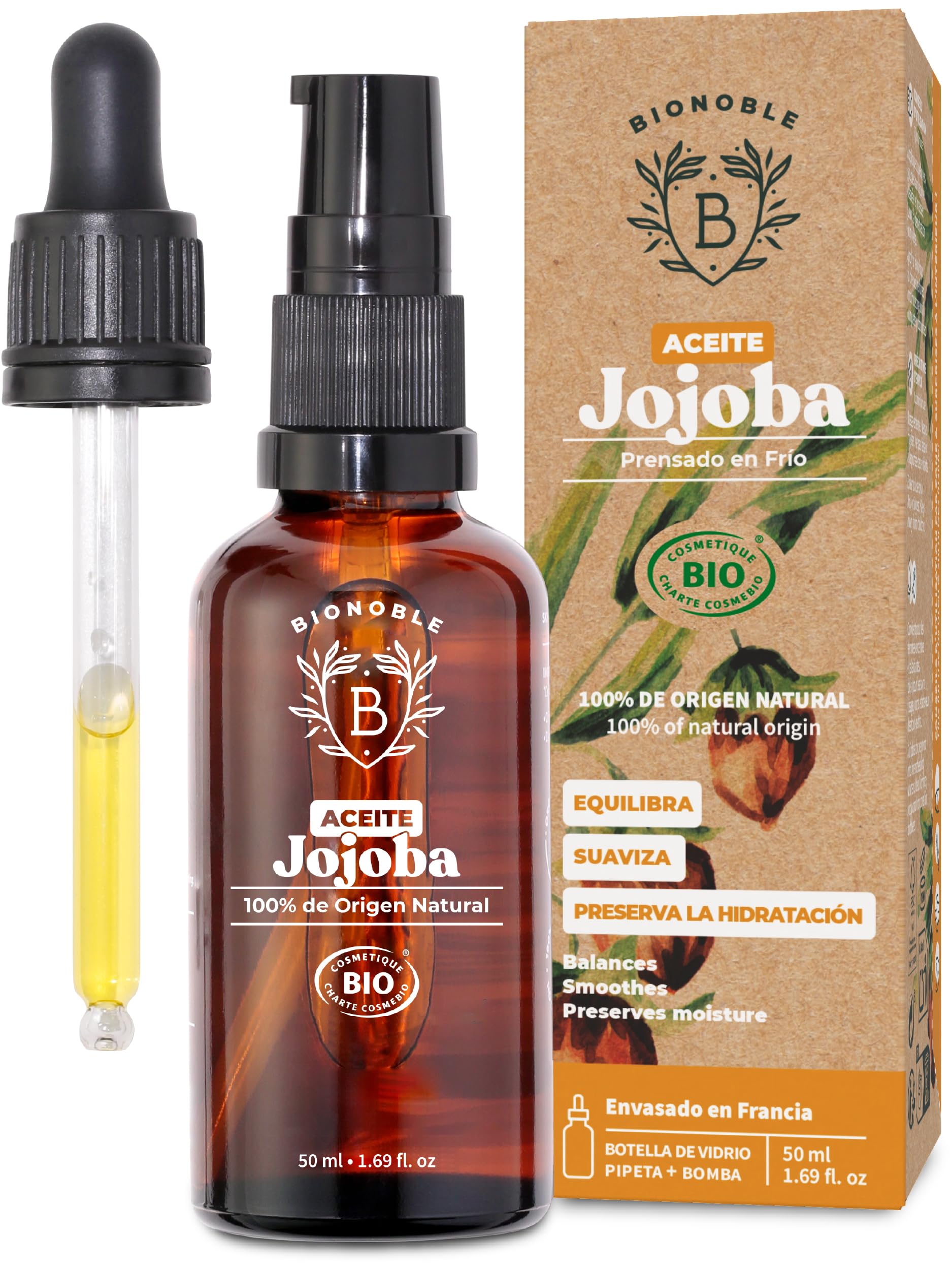 BIONOBLE Aceite de Jojoba Orgánico