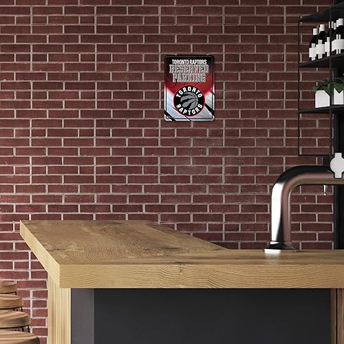 Miniatura 105 de Rico Industries NBA Basketball Metal Parking Sign