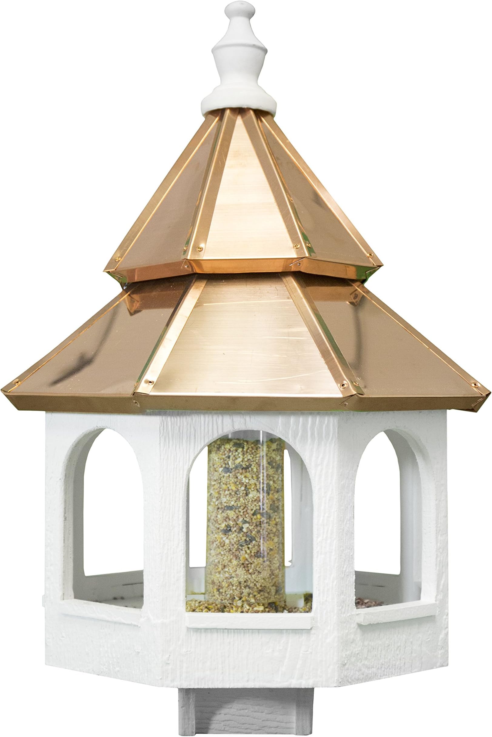 SOONHUA Outdoor Squirrel Baffle Protect Bird Feeder