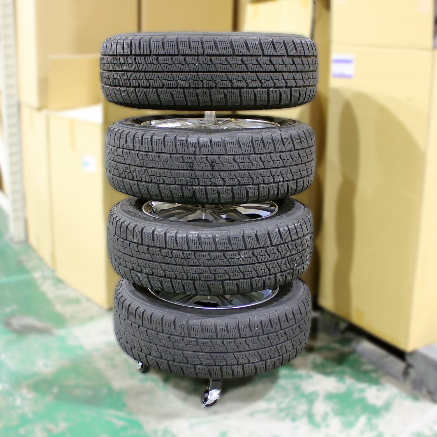 メルテック　タイヤラック TR-4 タイヤラック | 大自工業株式会社