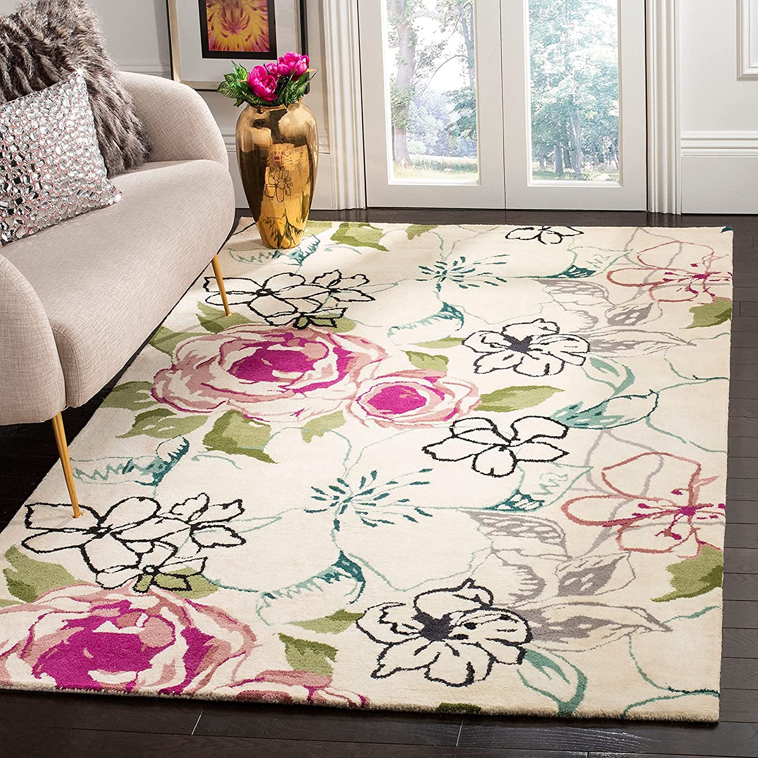 See full amazon price history chart for AMAAN CARPET Modern Collection Moraccan Design Handmade Woolen Carpet for Living Room Bedroom and Hall Multi Color 8 x 10 Feet (240 x 300 cm) AMAAN CARPET Modern Collection Moraccan Design Handmade Woolen Carpet for Living Room Bedroom and Hall Multi Color 8 x 10 Feet (240 x 300 cm) (B0969M6LCM) Amazon Price History, Amazon Price Tracker
