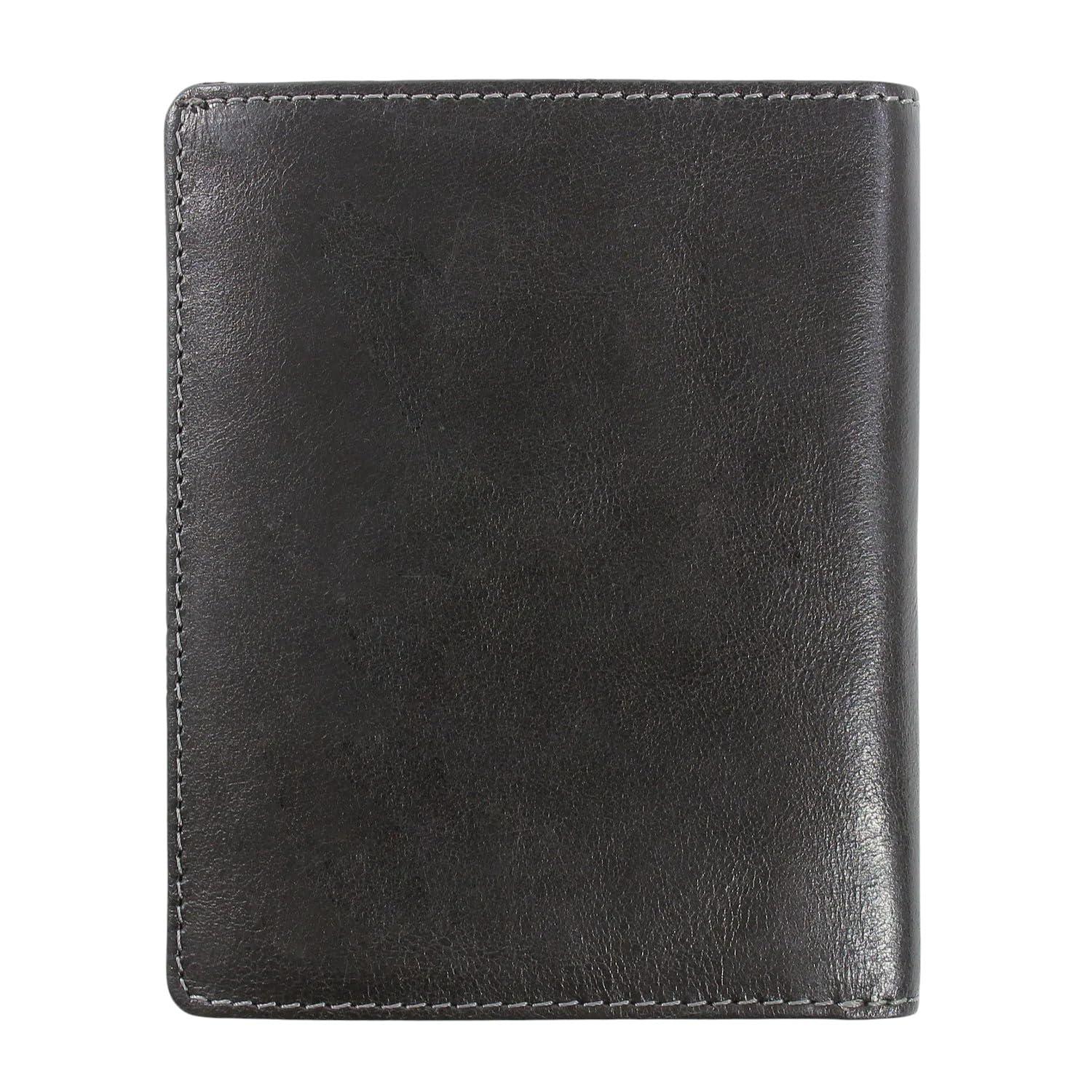 BRAUN BÜFFEL - Herren RFID Geldbörse Hochformat Arezzo - 8 Kartenfächer aus echtem Rindleder Schlichtes Design - Edles Schwarz