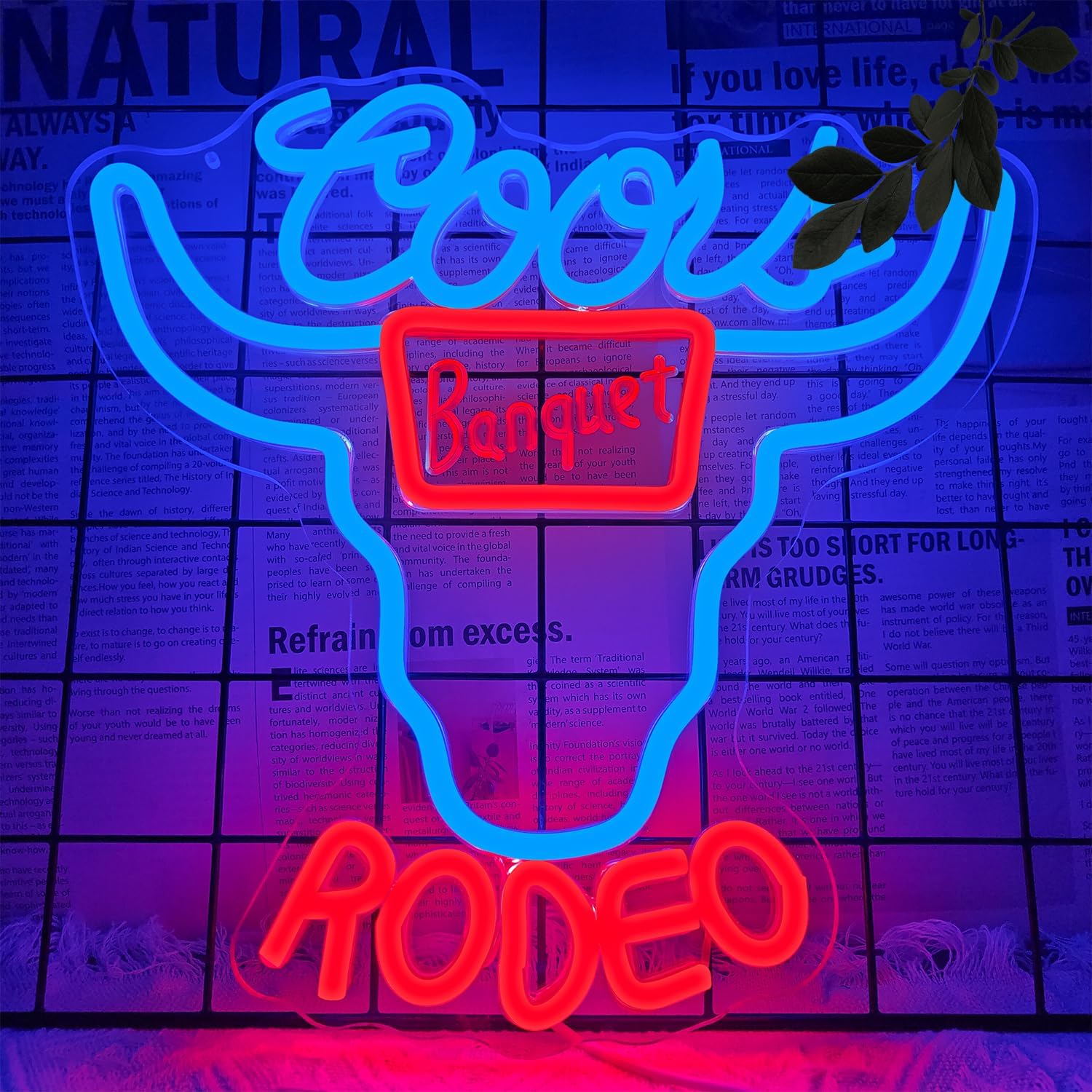 Vintage Neon Beer Sign