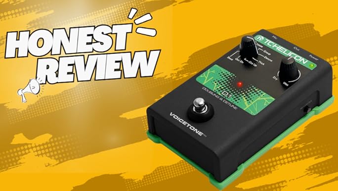 Amazon.com: TC Helicon VOICETONE R1 Single-Button Stompbox