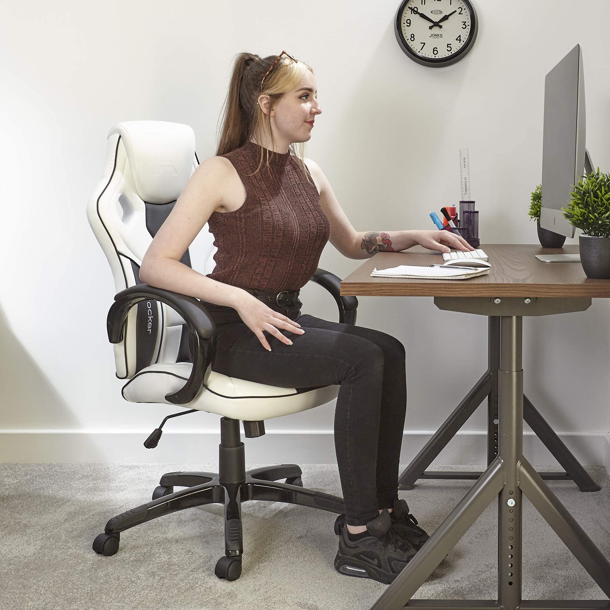 Buy XRocker Maverick Gaming Chair, Ergonomic Home MidBack Office