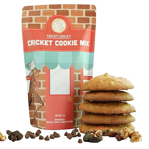 Handmade Cricket Flour Cookie Mix