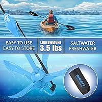 Vista 4 de Mejor marca marina y al aire libre Ancla para kayak, kit de sistema de anclaje de 3.5 libras para kayaks, canoas, tablas de paddle SUP y motos