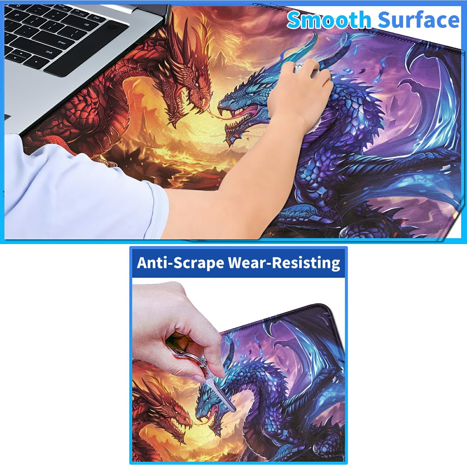 プレイマット NORTH America 海外 Amazon | 61 cm x 14インチ ゾーンTCGプレイマット、ノンスリップ