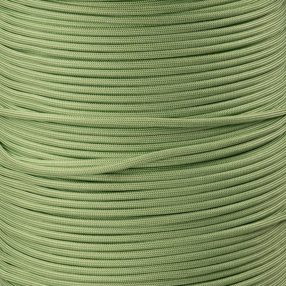 Paracord Planet Solid Color 550lb Paracord – 7 Strand Type III Nylon Cord for Indoor and Outdoor Tasks – Matcha Latte (10 ft)