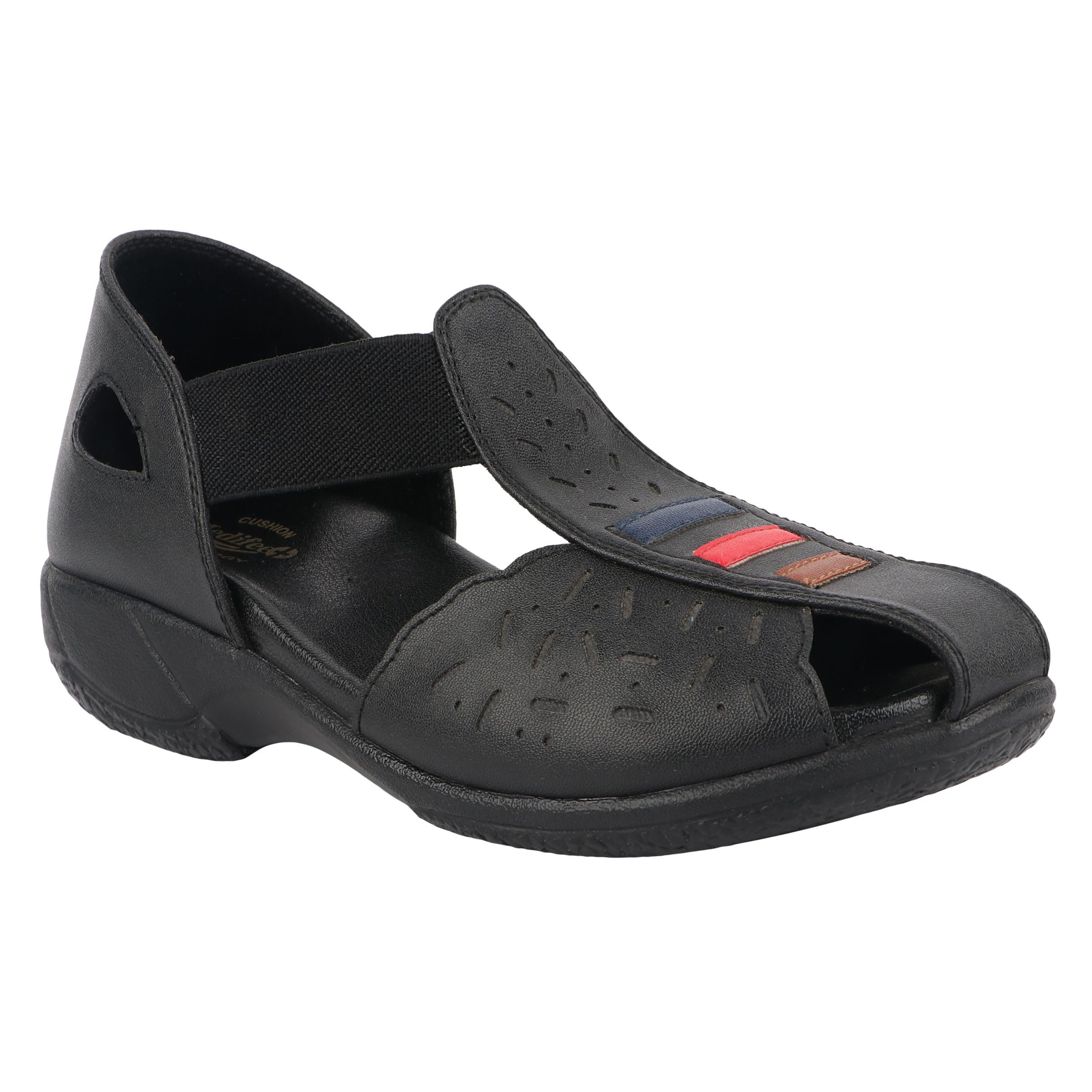Crowne Style Sandals || With High Back & Arch Support || Cushion & Comfortable Sandal for Women's-image-39