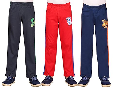 SOUTH TREE Boys Regular Fit Trackpants (Pack of 3)