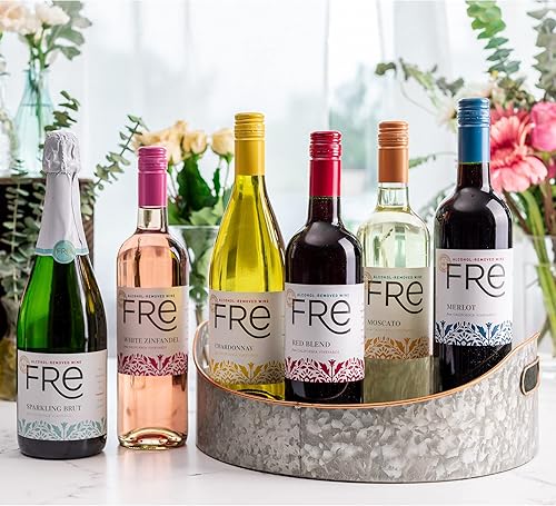 Miniatura 12 de FRE Vino Tinto Merlot, Sin Alcohol, Botella de Vino de 750 ml