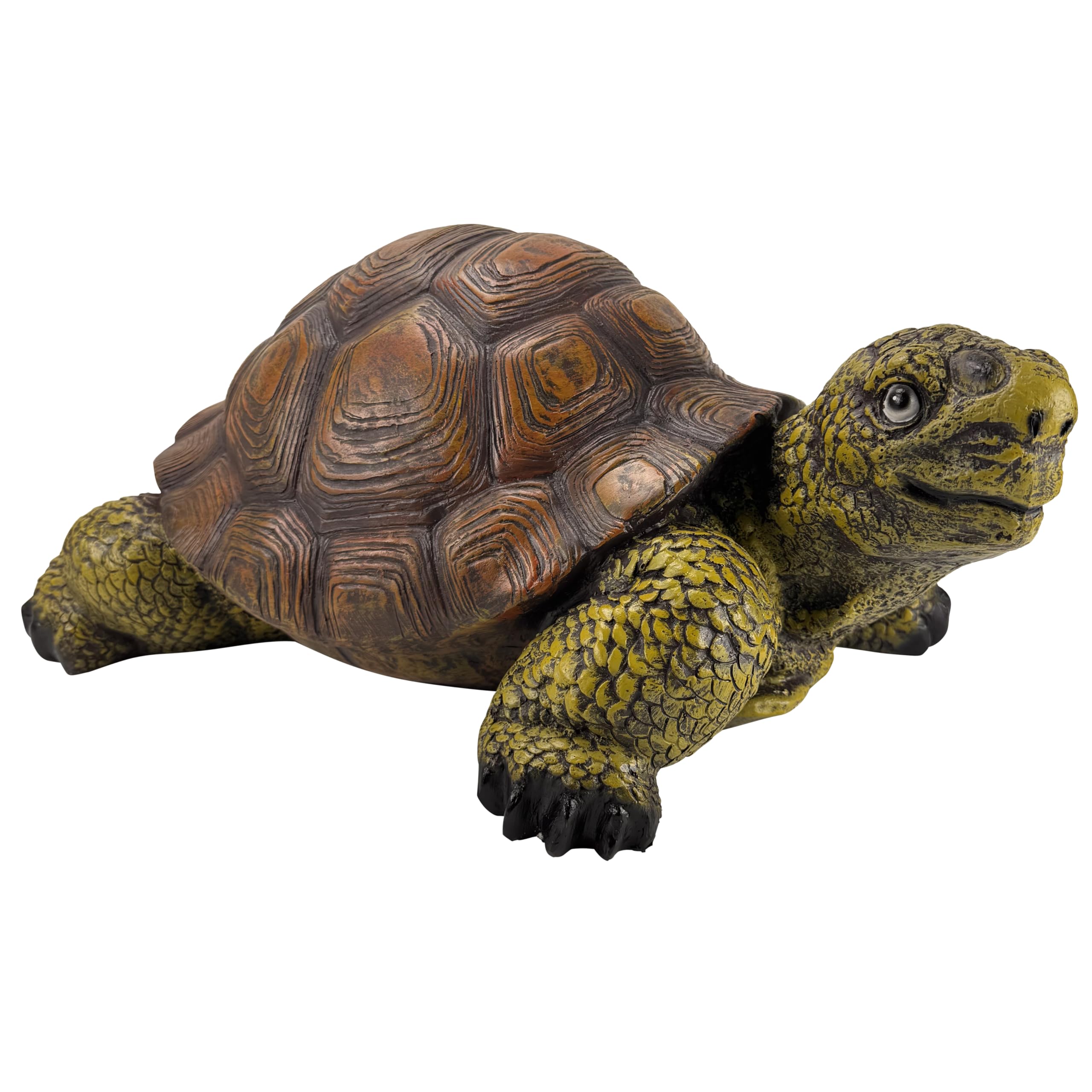 Gartenfiguren für draußen Schildkröte als Teichdeko - wetterfest - 33 oder 56 cm groß XL (56 cm)