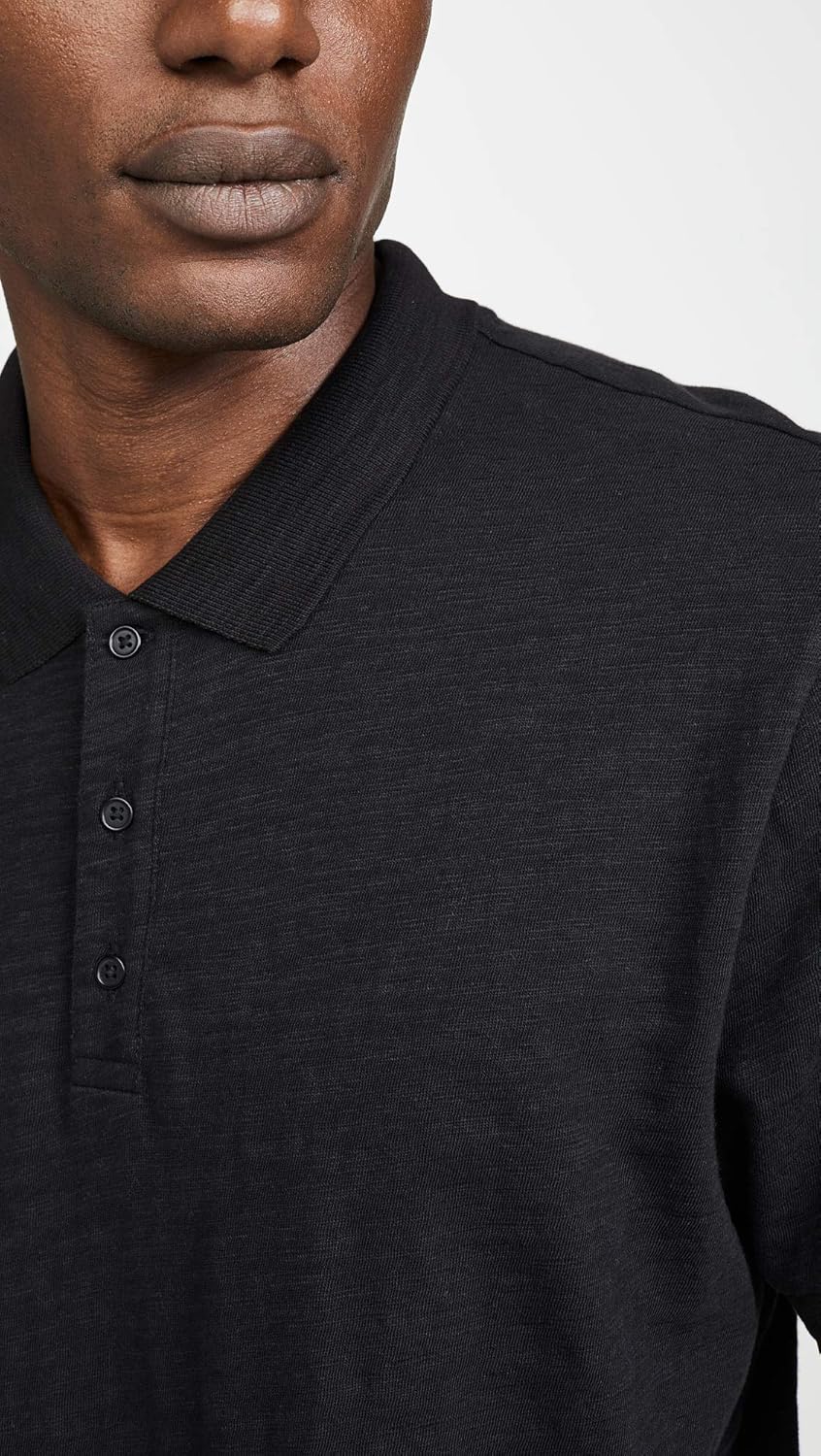 Vince Men's Slub Classic Polo - Image 6
