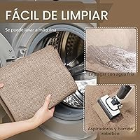 Vista 4 de Alfombras y tapetes de cocina antideslizantes, lavables, alfombras corredoras absorbentes para cocina, parte delantera del fregadero, tapetes