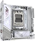 GIGABYTE X870I AORUS Pro Ice Carte mère - Compatible avec Les processeurs AMD Ryzen série 9000, VRM 8+2+1 Phases, jusqu'à 8400 MHz DDR5 (OC), 1xPCIe 5.0 M.2 + 1xPCIe 4.0 M.2, WI-FI 7, USB 4 - 3