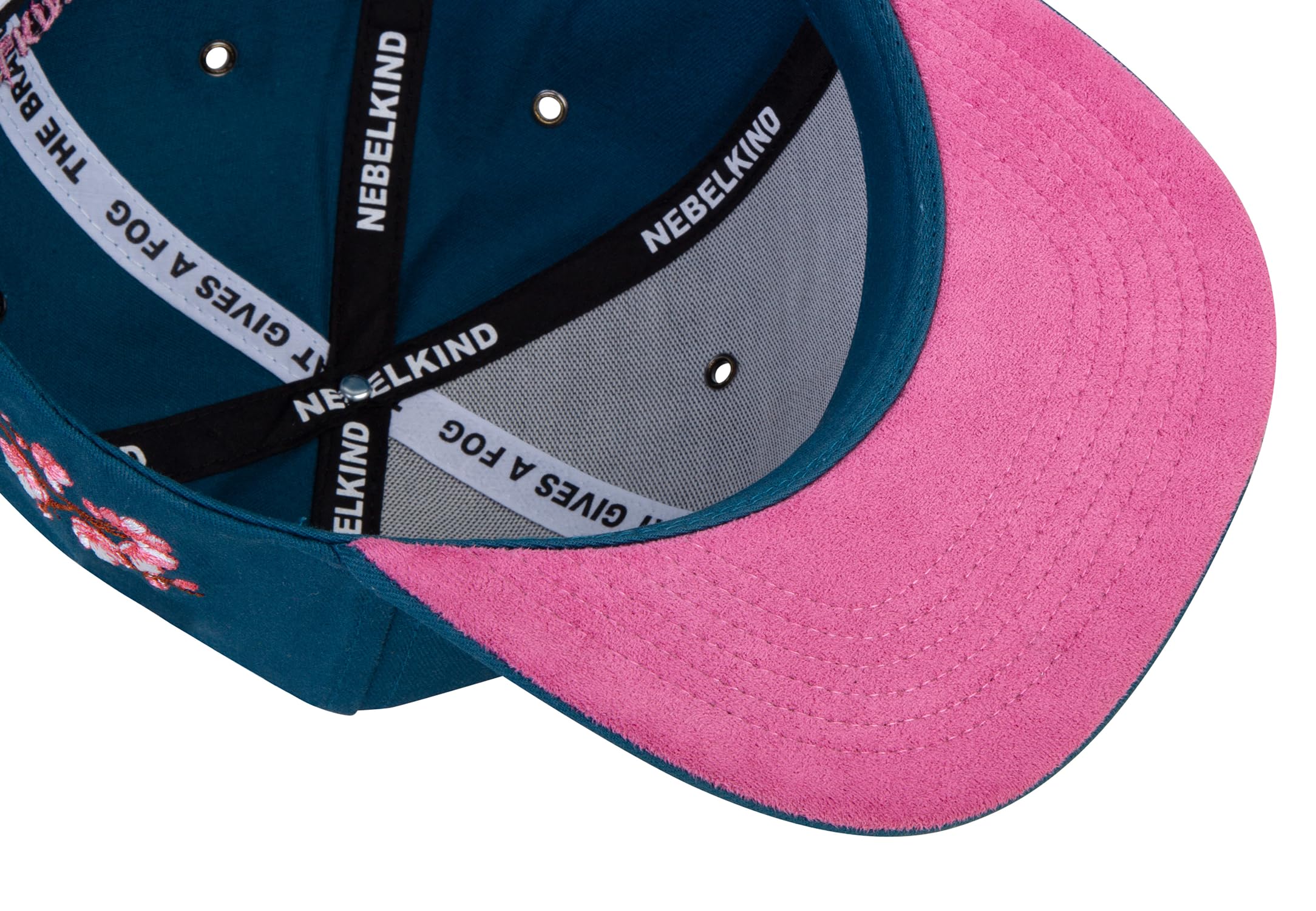 Nebelkind Czapka typu snapback, męska, damska, rozmiar uniwersalny, rozmiar uniwersalny, regulowany rozmiar, uniseks, modna czapka bejsbolowa z prostym daszkiem