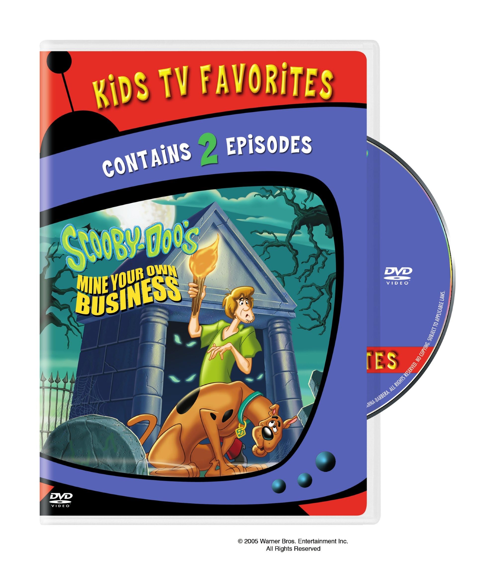 Scooby-Doo Mine Your Own Business DVD ideal para tardes de cine en casa