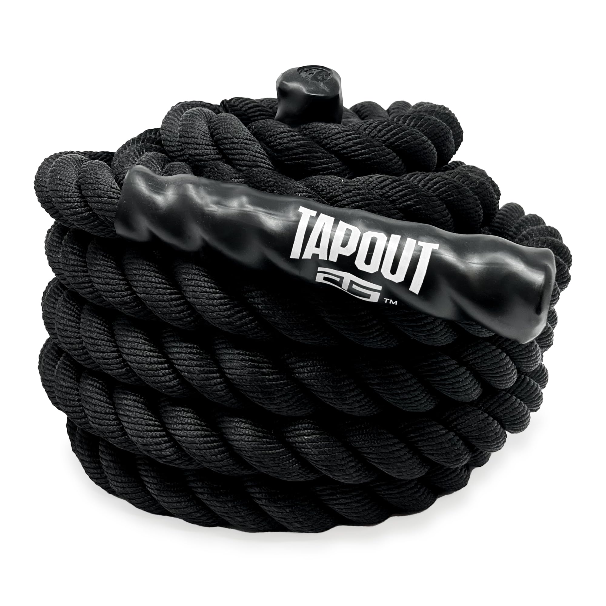 Cuerda de batalla Tapout de 30 pies con mango antideslizante de alta calidad