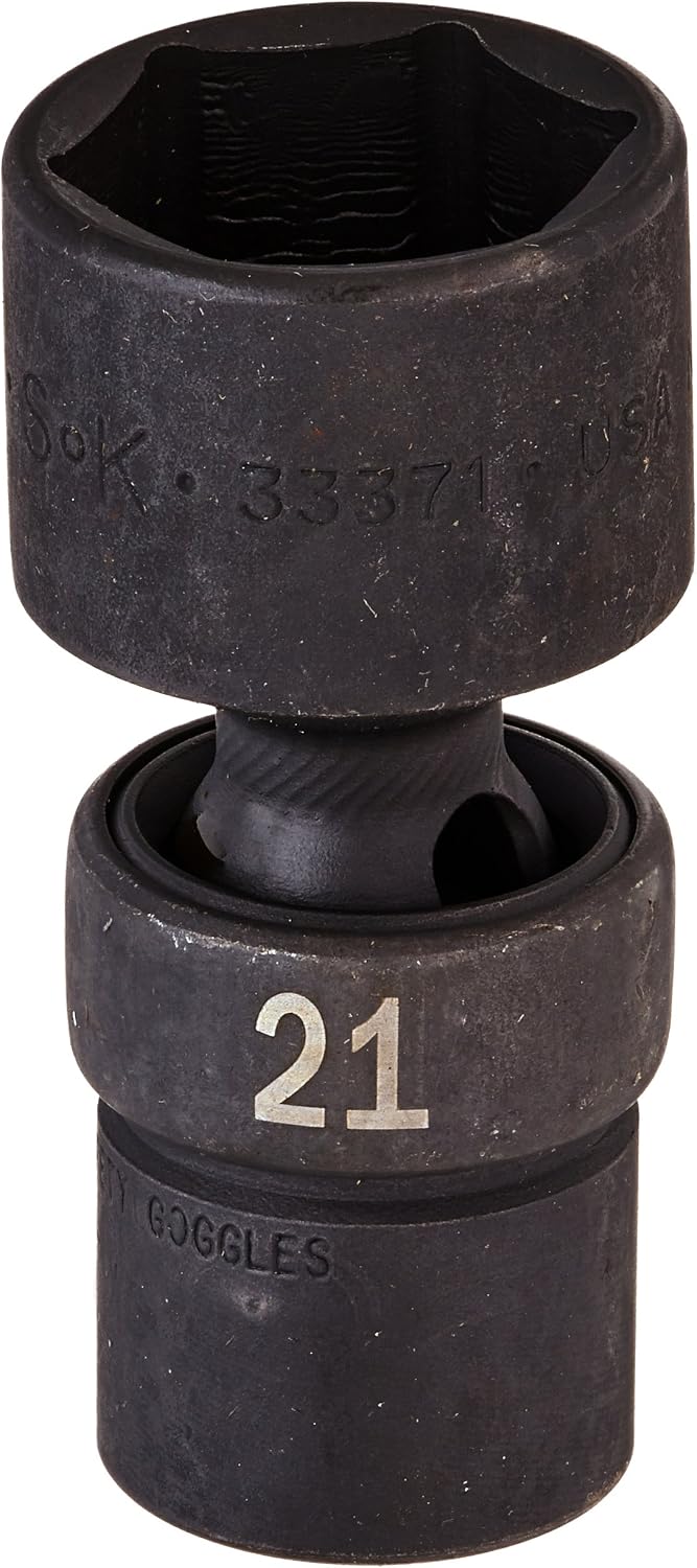 Sockets & Socket Sets 1/2 Drive Shallow Swivel Impact Socket 21mm 6