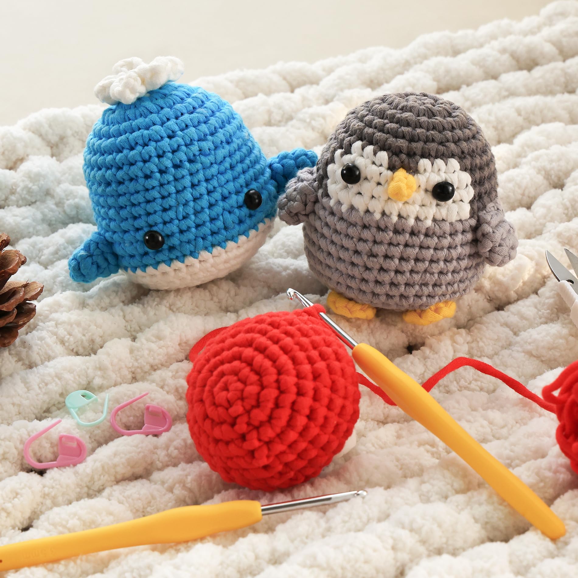 Beginner Crochet Kit - Amigurumi Animal Starter -5