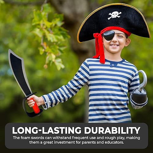 Miniatura 3 de The Mardi Gras Krewe Espada de espuma pirata - 18 pulgadas de largo