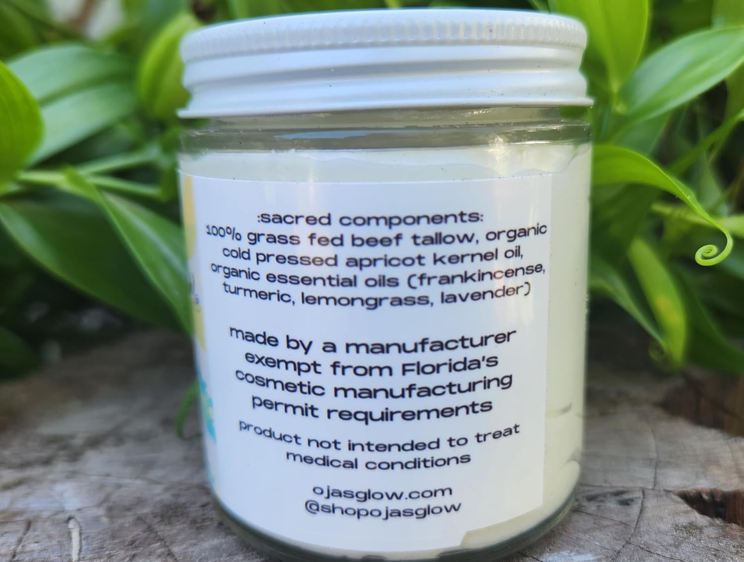 Whipped Tallow Face & Body Lotion Signature Blend 100% Grass Fed Tallow Organic Small Batch