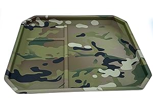 EDC MultiCam Kydex Dump Tray, Key & Jewelry Holder, Valet Tray, & Organizer