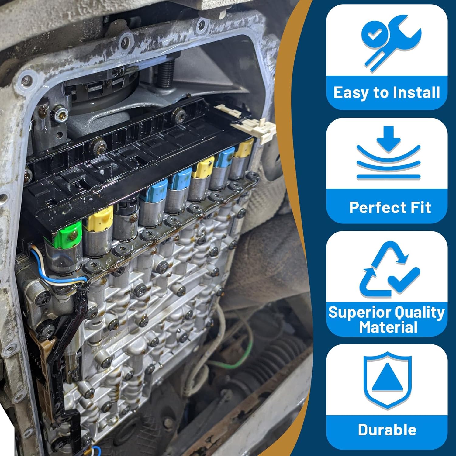 926-149 6R80 TCM Transmission Lead Frame with Valve Body Seal Foam for Ford F150 F-250 Super Duty Ford F350 Super Duty Ford Mustang Ford Transit 150 250 350 Lincoln Navigator, AL3Z7G276A 7L1Z-14B167-A