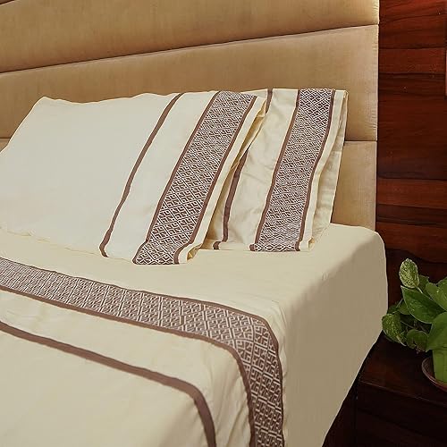 Miniatura 2 de Sábanas de algodón egipcio tamaño Queen de 1000 hilos, 4 piezas, suaves y cómodas, juego de ropa de cama tamaño Queen de calidad de hotel, se adapta