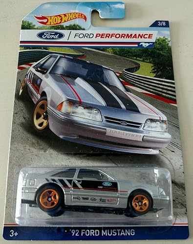 2016 Hot Wheels Ford Mustang Fox Body, Ford Performance Series, 92 Ford Mustang