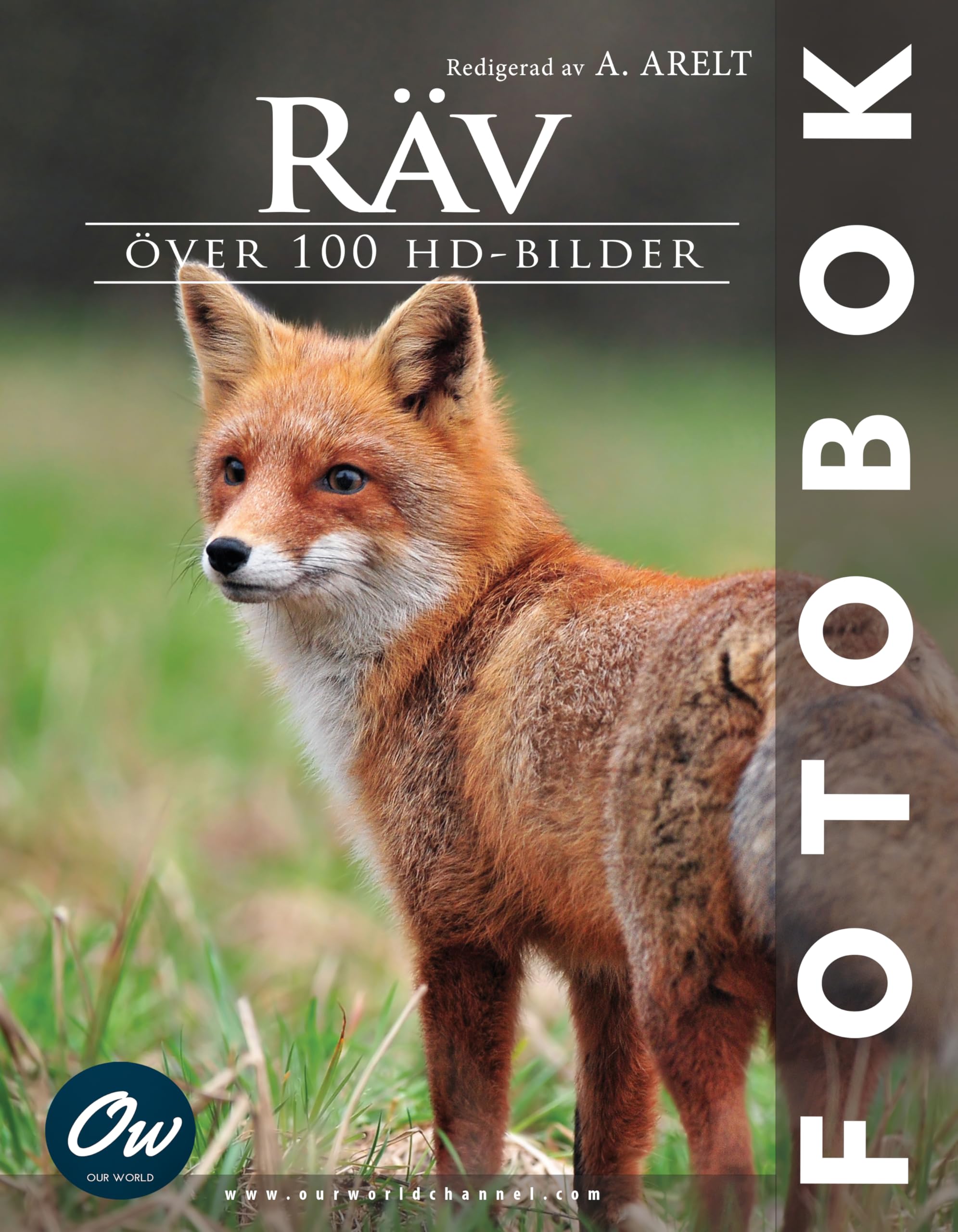 Räv Fotobok Swedish Edition beau livre photo de collection faune nordique