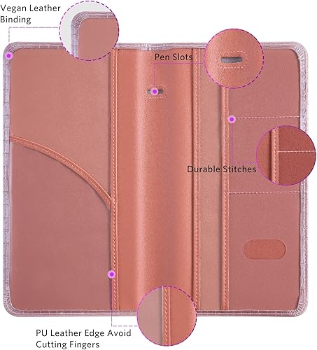 Miniatura 9 de CoBak - Estuche para registro y seguro del auto, organizador para la guantera, accesorio para compartimento de auto o camión, con cierre magnético,