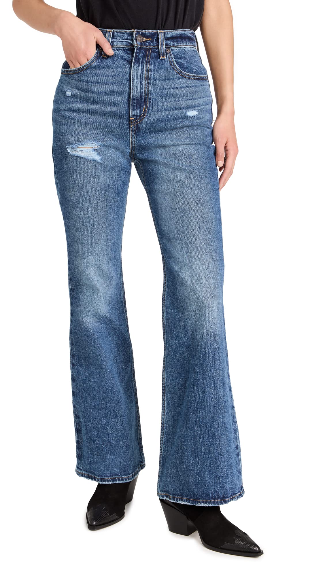 Levi's Women's 70s High Flare Jeans, Take It Out, 24 Regular : Amazon.sg:  Fashion