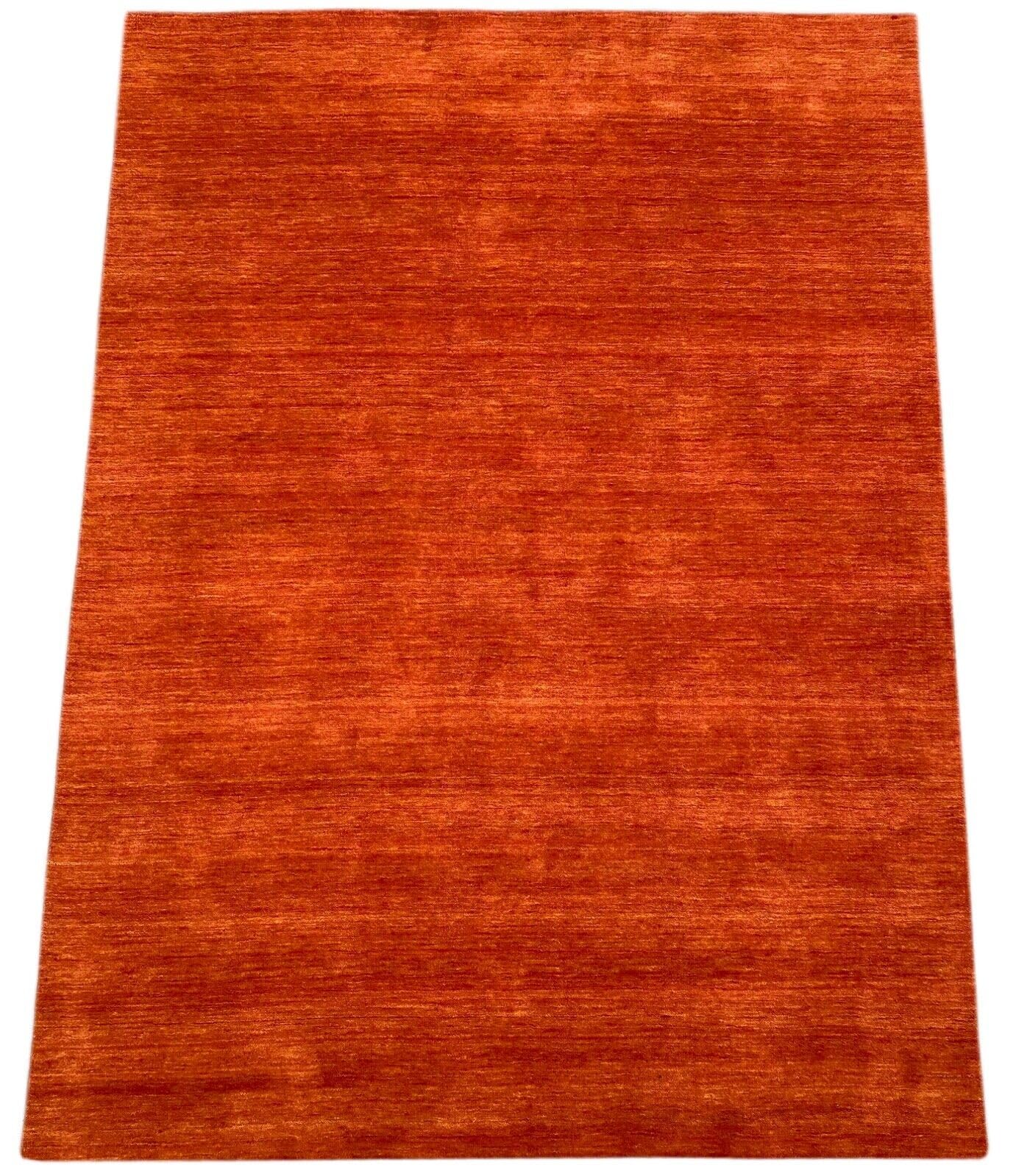 Tappeto orientale terracotta arancione, 140 x 200 cm, in lana