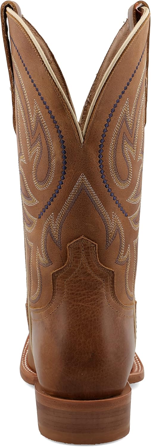 Twisted X Men's 12" Rancher, Wide Square Toe with CellSole, Cocoa Brown, 10.5 EE