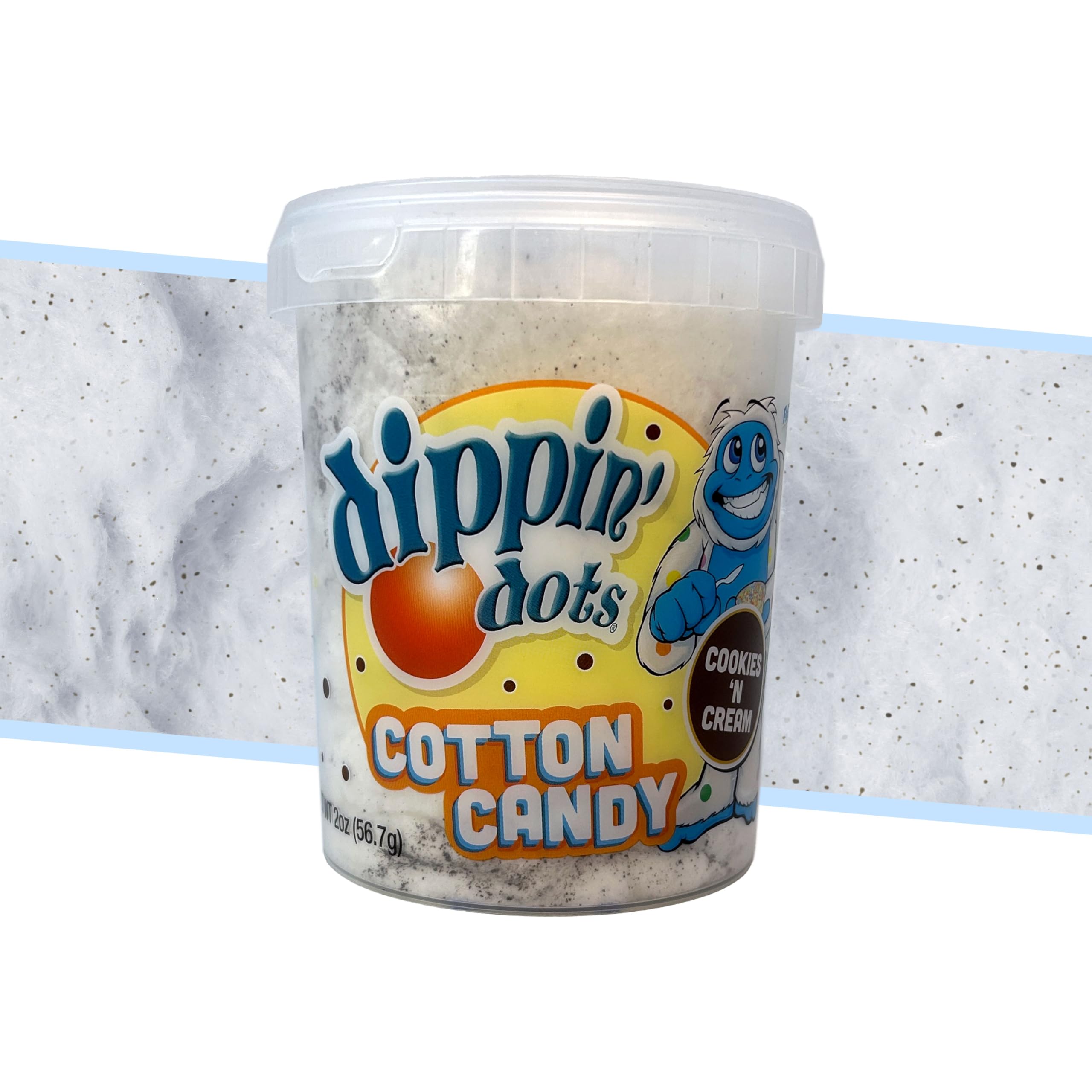 inside23 ボックスロゴパッチ ドローイングプリント フーディー 新品 Amazon.com : Dippin' Dots Cotton Candy - Cookies N' Cream – Sweet