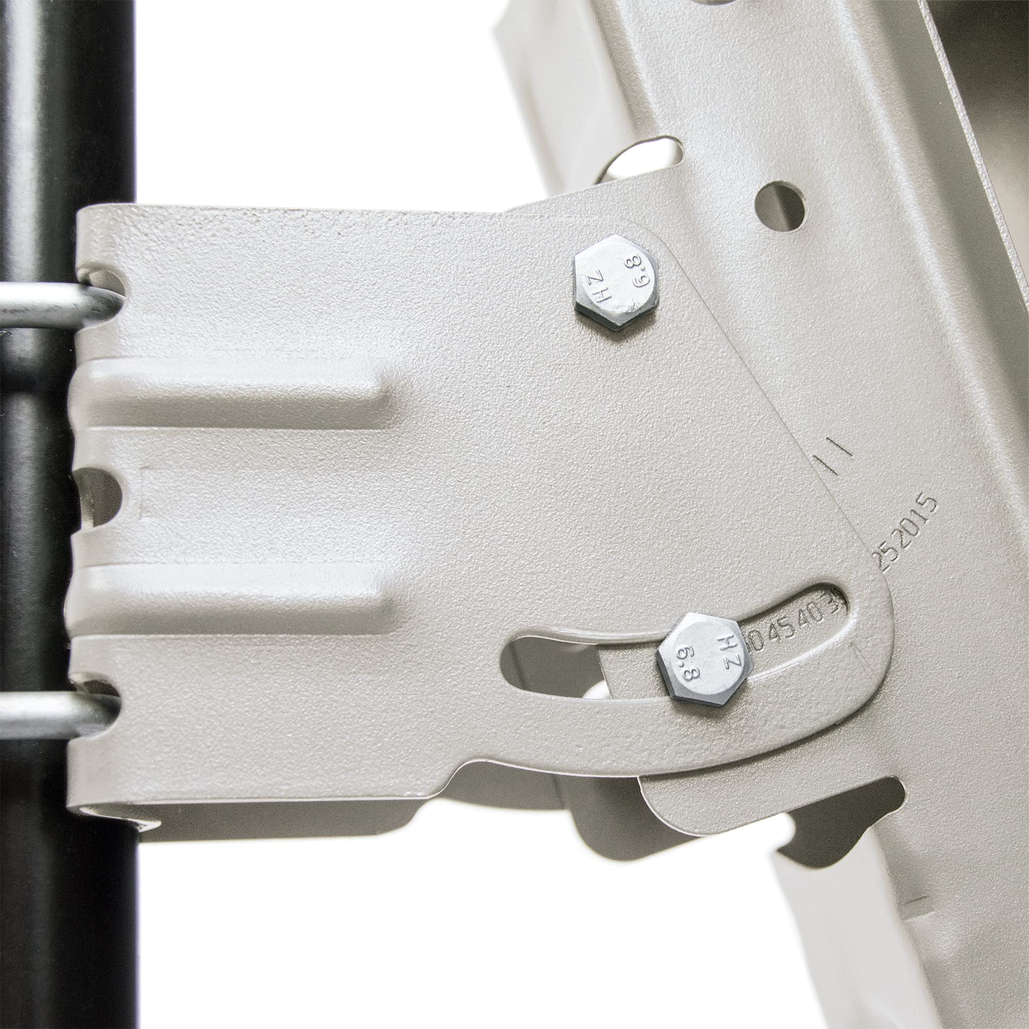 Premium X Satelliten-Komplettanlage 100cm Satellitenschüssel Aluminium Hellgrau Antenne Single LNB F-Stecker, SAT für 1 Teilnehmer
