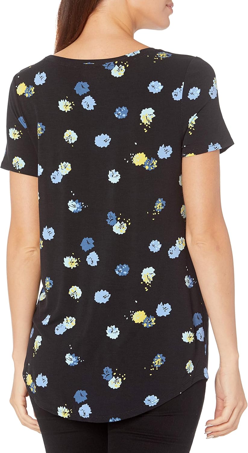 Amazon Essentials Women's Short-Sleeve Scoopneck Tunic, Pack of 2 - Image 3