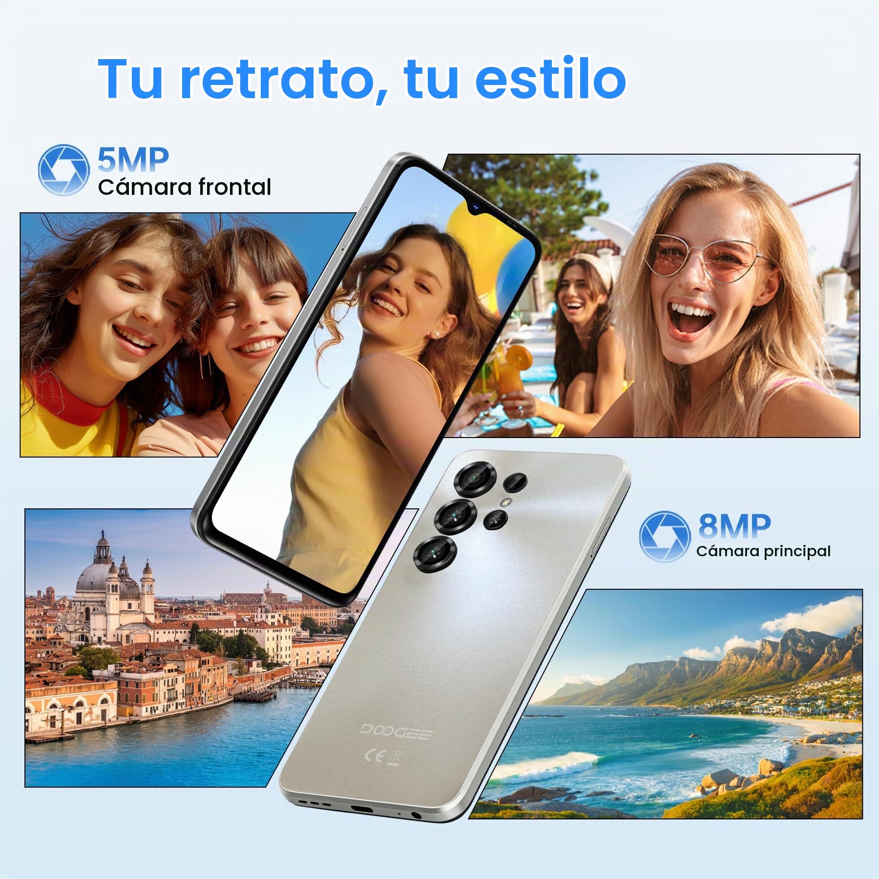 Amazon.com: DOOGEE Note 56 X Android 16 teléfono celular