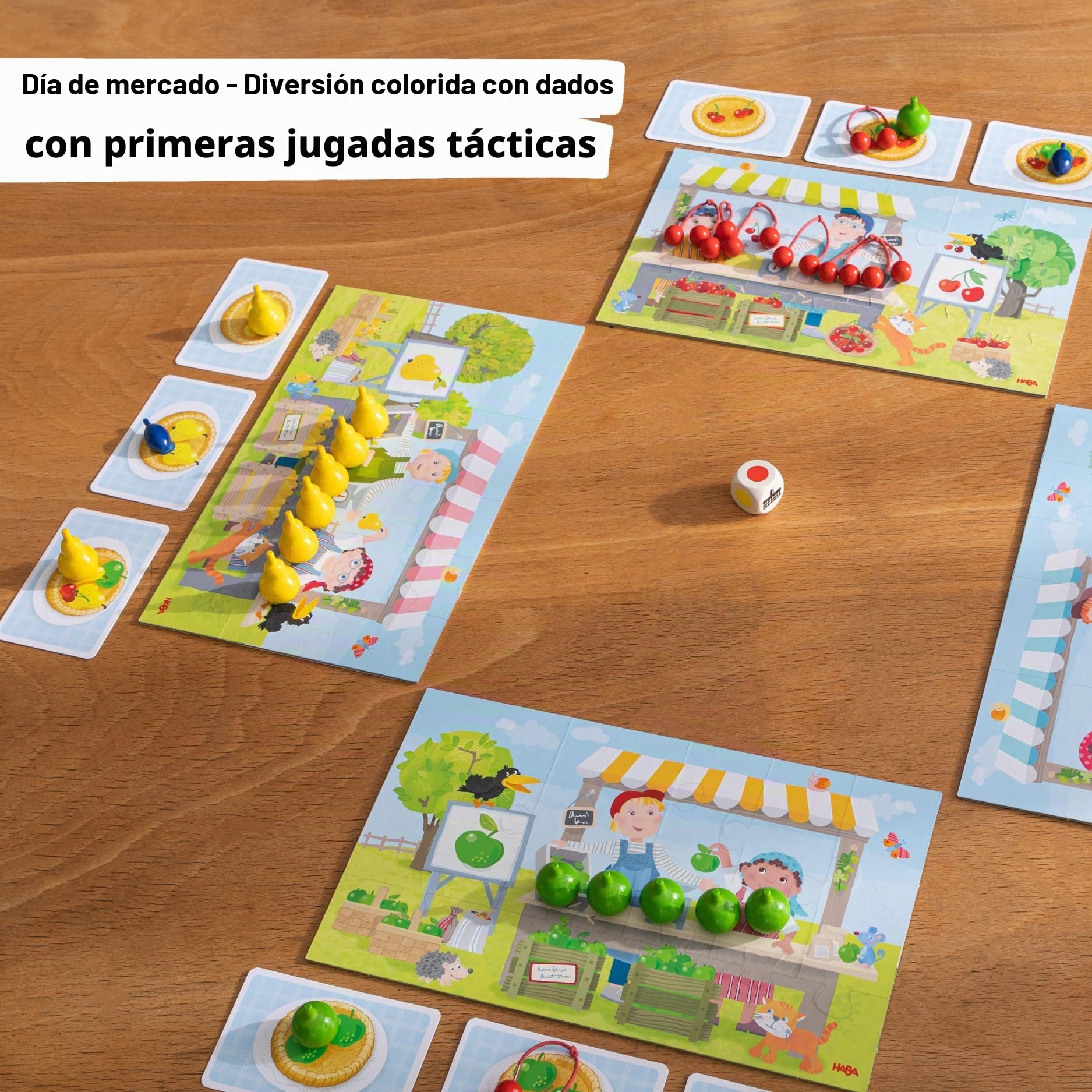 HABA 302282 - Mi Gran Colección de Juegos El Frutal, colección de 10 Juegos Infantiles de Mesa ambientados en El Frutal. Más 3 años.