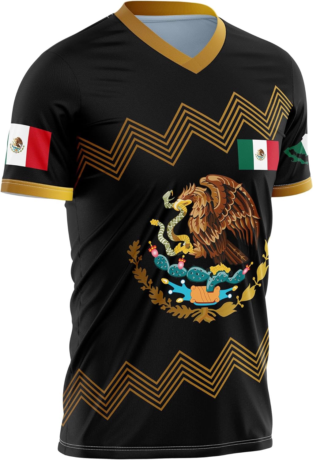 Men's Mexico Jersey, Mexican Flag Jerseys Sports Shirt, Mexico Jersey Athletic Top Shirt Exclusive Desin - Image 4