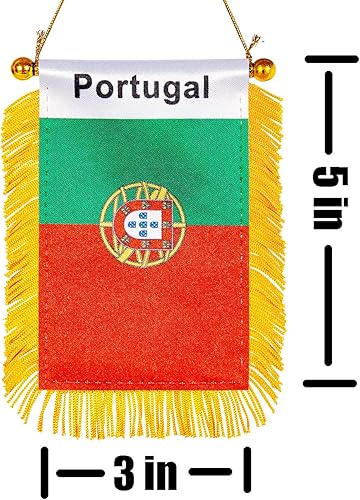 Miniatura 37 de ZXvZYT Bandera argentina colgante de ventana argentina de 3 x 5 pulgadas, mini banderas argentinas para decoración de espejo retrovisor, con ventosa