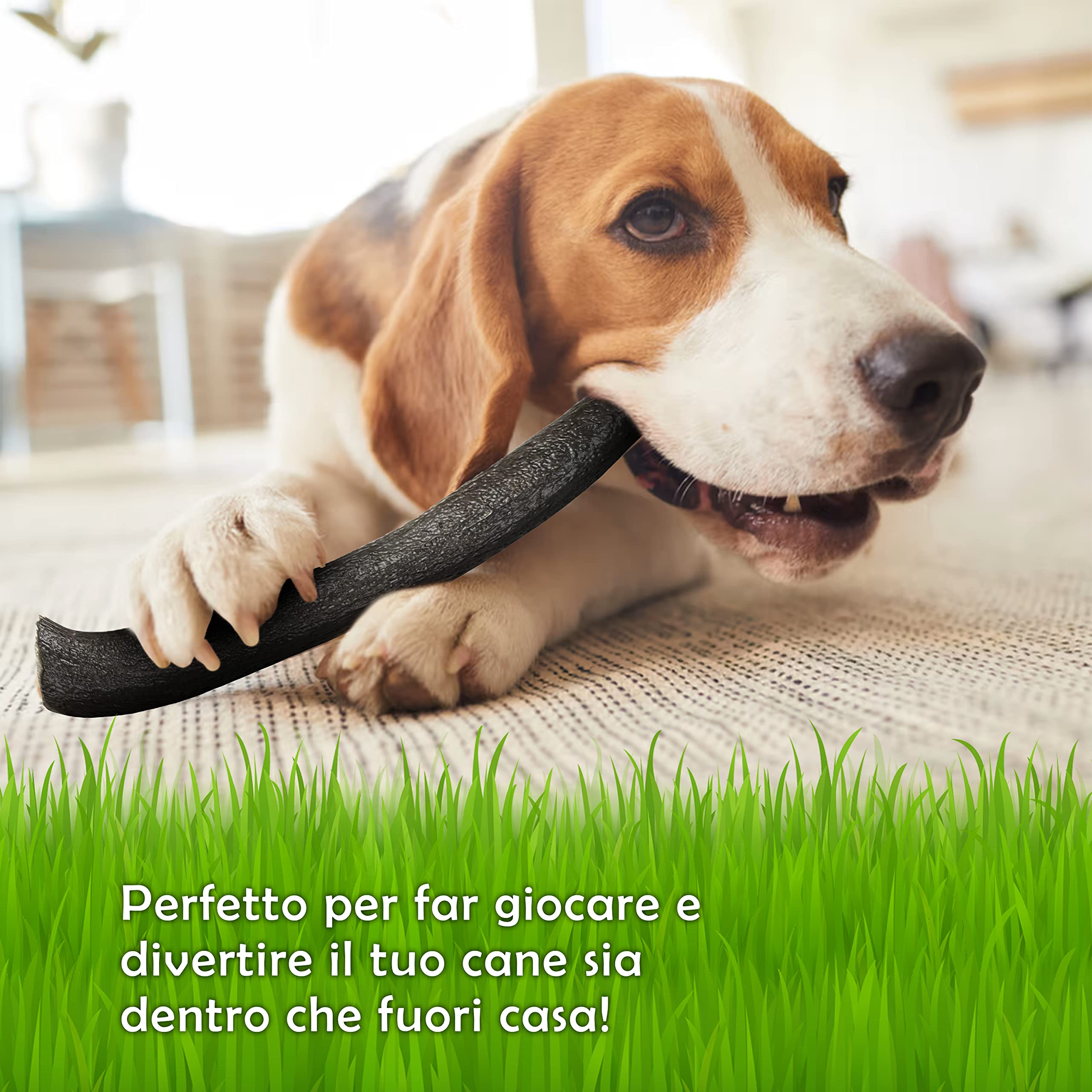 Corno Di Cervo Per Cani ZOMAPET - Osso Da Masticare Naturale, Taglia S, 100% Cruelty Free