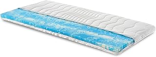 Victoria BodyBest Gel-Topper - Gel-Kern RG 50 - Premiumhöhe 7cm - ÖKO-Tex 100 Zertifiziert - Bezug mit Klimafaser - Optimale Wirbelsäulenausrichtung - Made in Germany Matratzentopper (80x200)