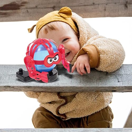 Miniatura 4 de Toyvian Robot de globo perforador de globos pop robot hasta que estallar luchando con el cuerpo para el juego interactivo familiar