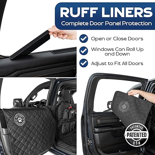 Miniatura 2 de Cubierta de suelo XL con protección de puerta y sistema táctico MOLLE, como se ve en Shark Tank, se adapta a camiones de cabina de tamaño completo