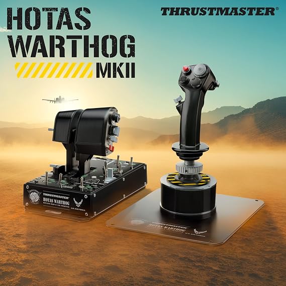 Thrustmaster HOTAS WARTHOG MKII - Official U.S. Air Force Replica - PC
