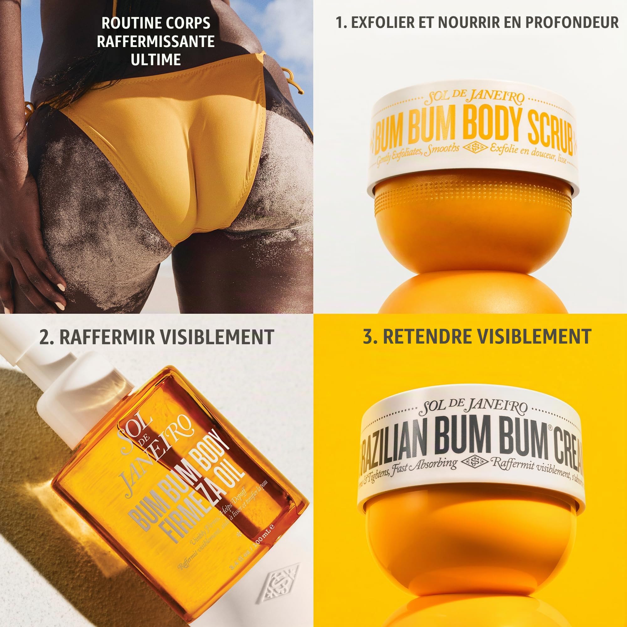 Sol de Janeiro Bum Bum Body Scrub For Unisex 7.8 oz Scrub