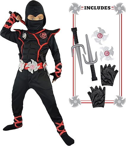 Boy's Ninja Deluxe Costume
